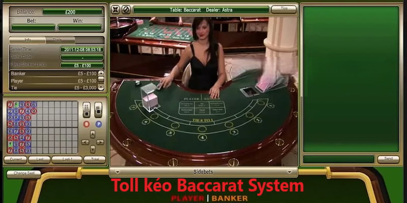 Tool dự đoán kết quả Baccarat System